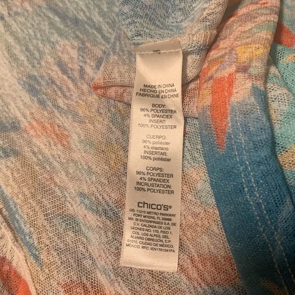 Chico’s Cover-Up NWOT - Picture 8 of 8